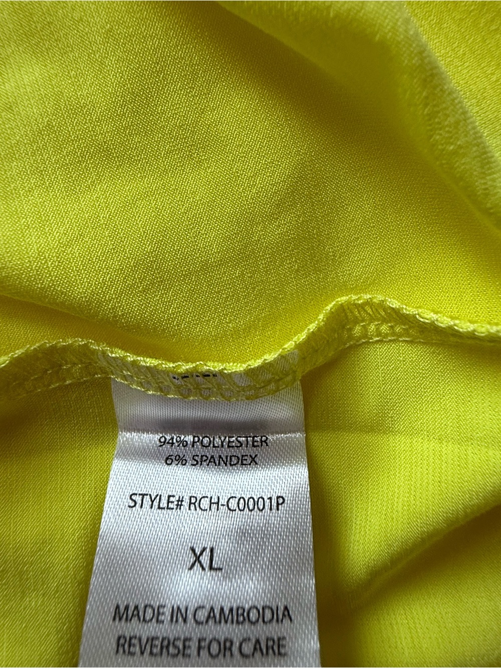 NWT -Dear Scarlett V-Neck Ruched Sleeve Blouse in Neon Yellow-Sizes XL, 2XL, 3XL - Picture 2 of 9